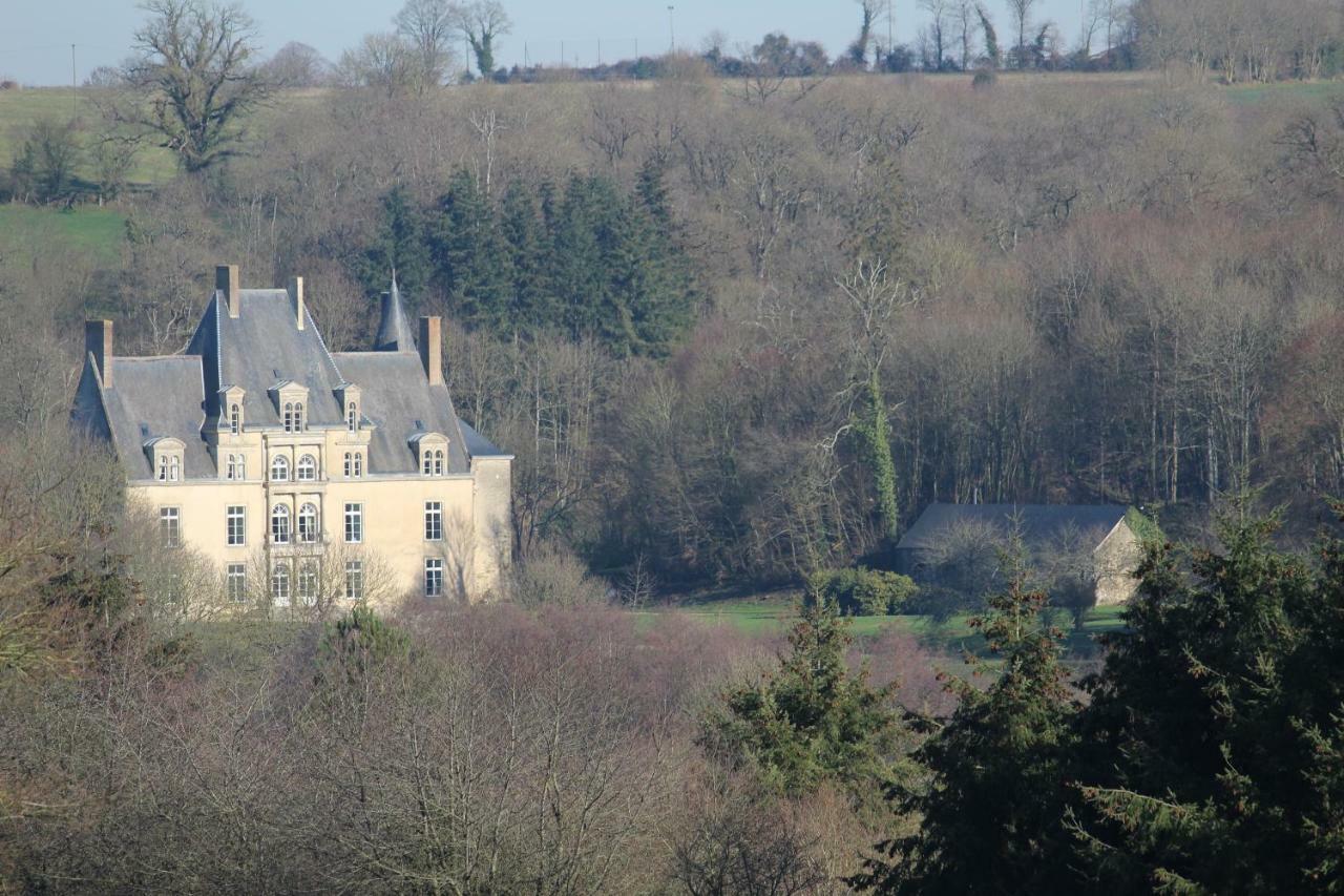 Chateau De La Lucaziere Mont-Saint-Jean  Exterior foto